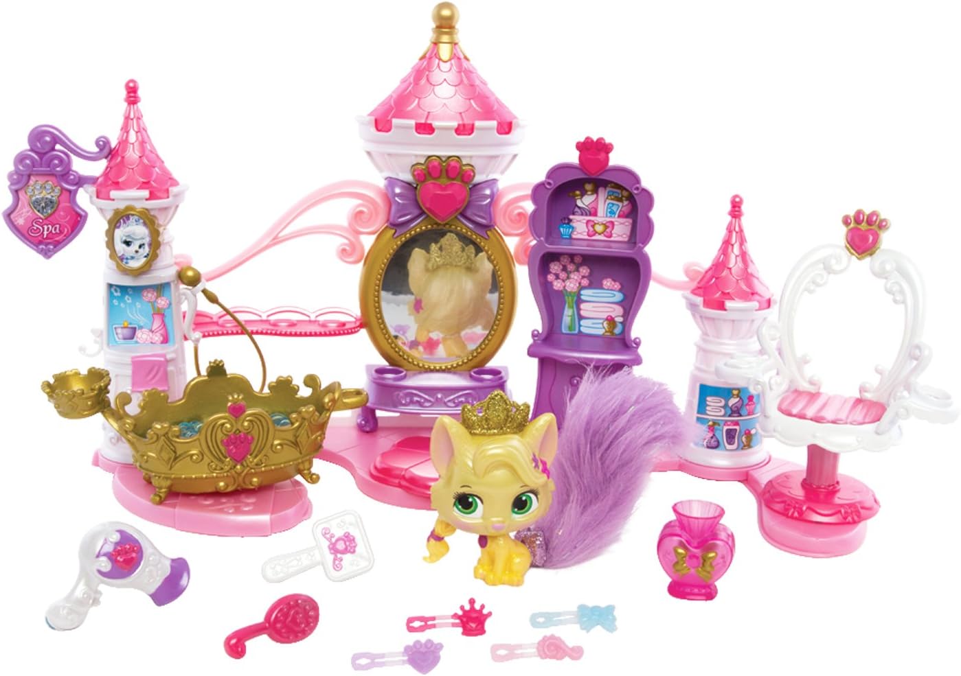 Disney 6023024 Palace Pets Spa Play Set Amazon.co.uk Toys & Games