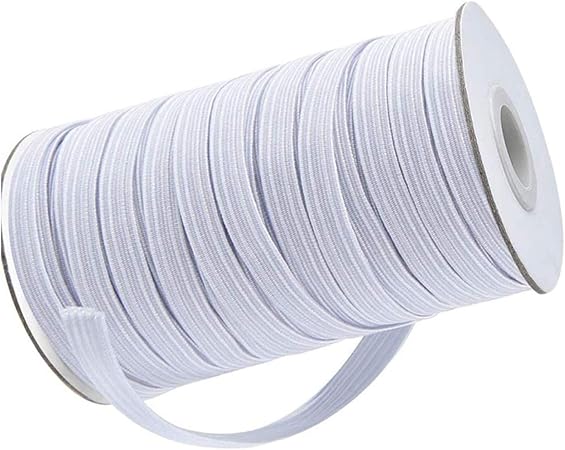 Amazon.com: NIKB Flat 1/4 inch Elastic 