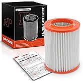 A-Premium Engine Air Filter Compatible with Honda Civic 2002-2005, CR-V CRV 2002-2006, Element 2003-2006 & Acura CSX 2006-200