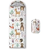 Axolotl Unicorn Sleeping Bag for Kids Boys Girls–Lightweight Warm Cold Weather Sleeping Bags,Waterproof Portable Sleeping Bag with Compression Sack for Camping Backpacking Outdoor Indoor