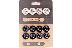 Generic Snowboard Binding Screws, Stainless Steel Replacement Hardware, 12-Pack — M6 x 13/16 mm Mixed Lengths, Phillips Drive, Rust-Resistant, Fits 4x4 & 2x4