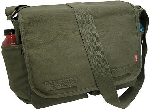 olive green messenger bag