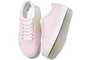 SHUPUA Canvas Shoes for Women White Canvas Sneakers Womens Casual Shoes Low Top Black Sneakers Comfortable Tennis Shoes