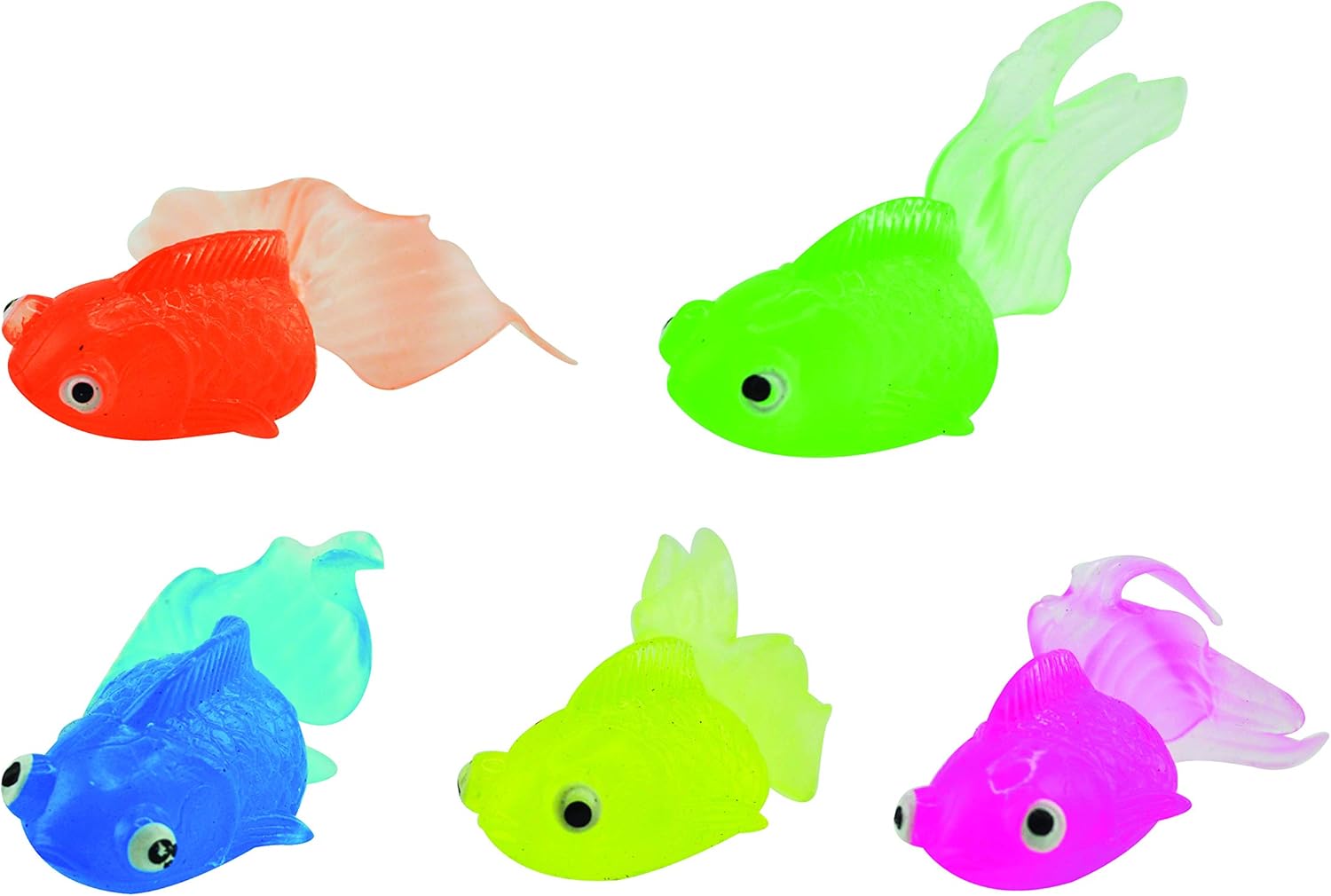 small plastic fish toys