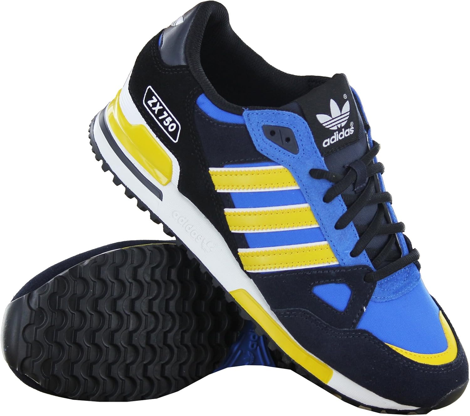 adidas zx 750 blue yellow