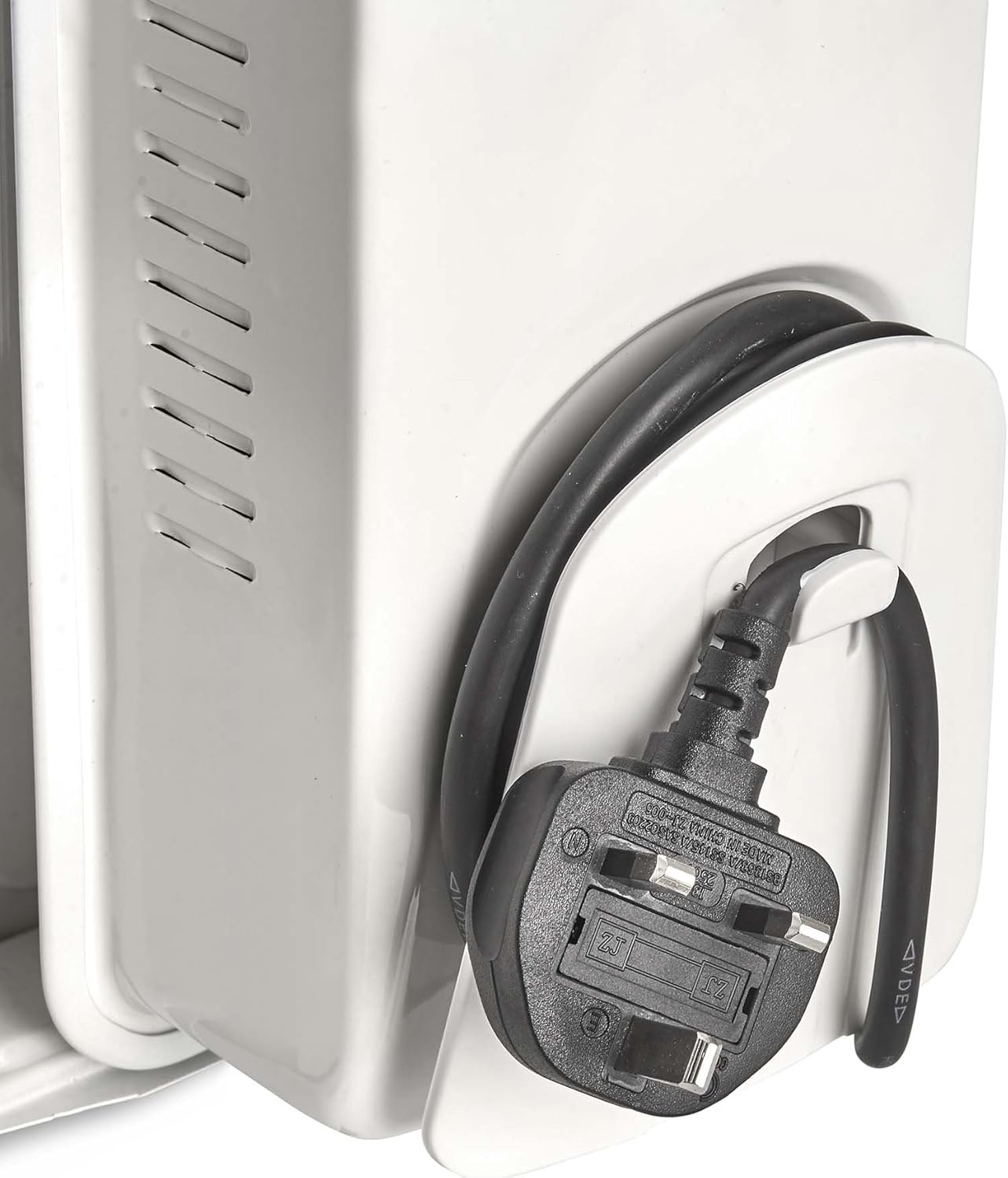 2500W/2.5KW White Plug in Portable Electric Heater 3 Power Settings VonHaus Oil Filled Radiator