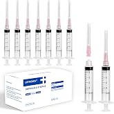 30 Pack 5ML Syringes with 18G 1.5 Inch, Disposable Luer Lock Syringe Individually Sealed
