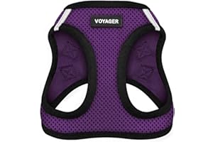 Best Pet Supplies Voyager Step-in Air Harness - All Weather Mesh, Reflective, No Pull Harness for Dogs, Cats - Secure with Ho