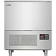 KoolMore KM-CBLC Countertop Blast Chiller 30 lbs Chill / 26.5 lbs Rapid Freeze, ETL Listed in Stainless-Steel, 5-Pan, Stainless Steel