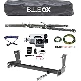 TrendsAuto Blue Ox Alpha Tow Bar &amp; Baseplate Combo with Taillight Diode Kit | Fits 2018-2026 Wrangler JL | Compatible with 2" Receiver Hitch | BX1139 BX7390 BX88440 BX8848 BRK2022