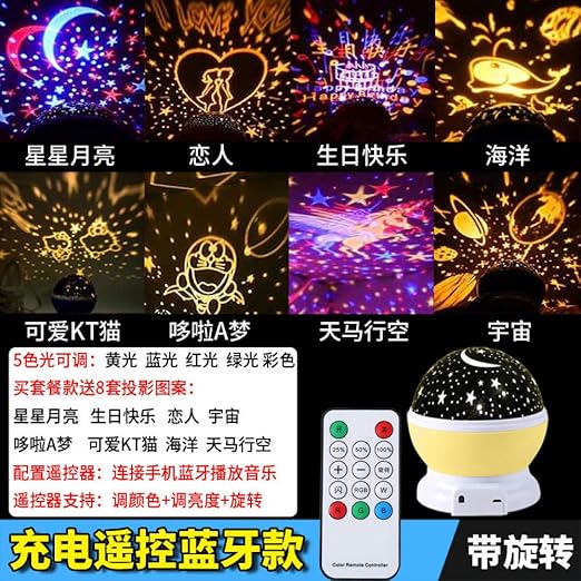 proyector bebe luz nocturna infantil,Proyector de estrellas ...