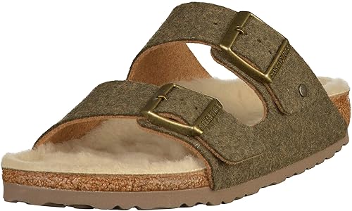 BIRKENSTOCK Unisex Arizona Wollfilz normal Pantolette