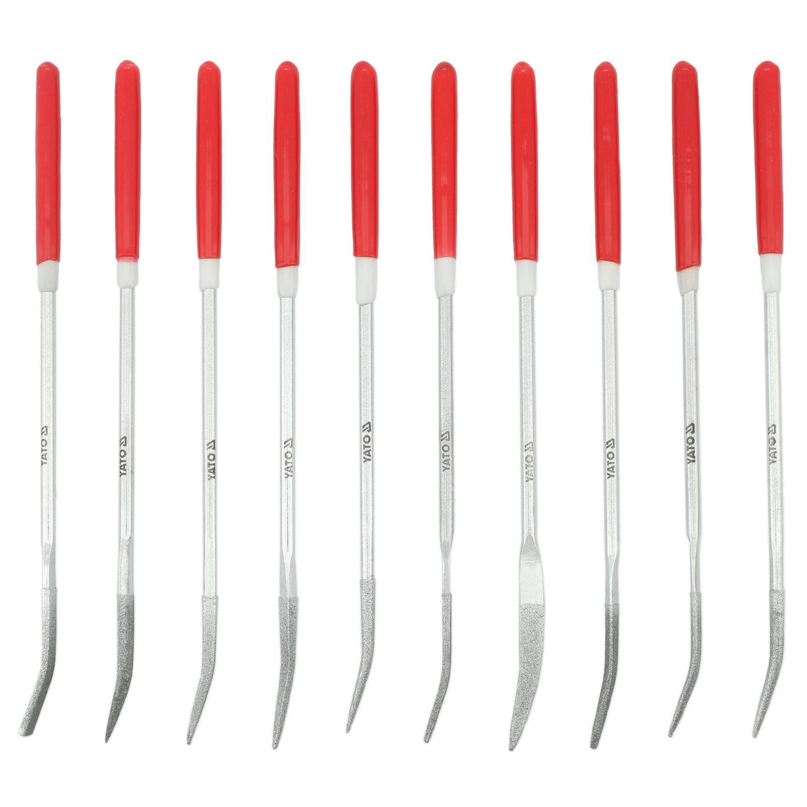 Yato YT-6146 – Diamond Needle File Set 10Pcs 3 x 140 x 30 mm