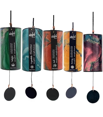 Amazon.com: Zaphir Chime Set of 5 Different Melodies : Patio, Lawn