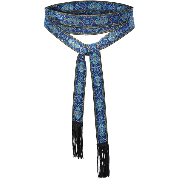 1532 Ukrainian Hand Woven Homespun Hutsul Belt Blue Black Krayka Ukrainian hand woven homespun Hutsul Belt Black White KRAYKA  main image 3