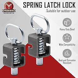 SPARKWHIZ Spring Latch Lock, Weld-On Spring Latch