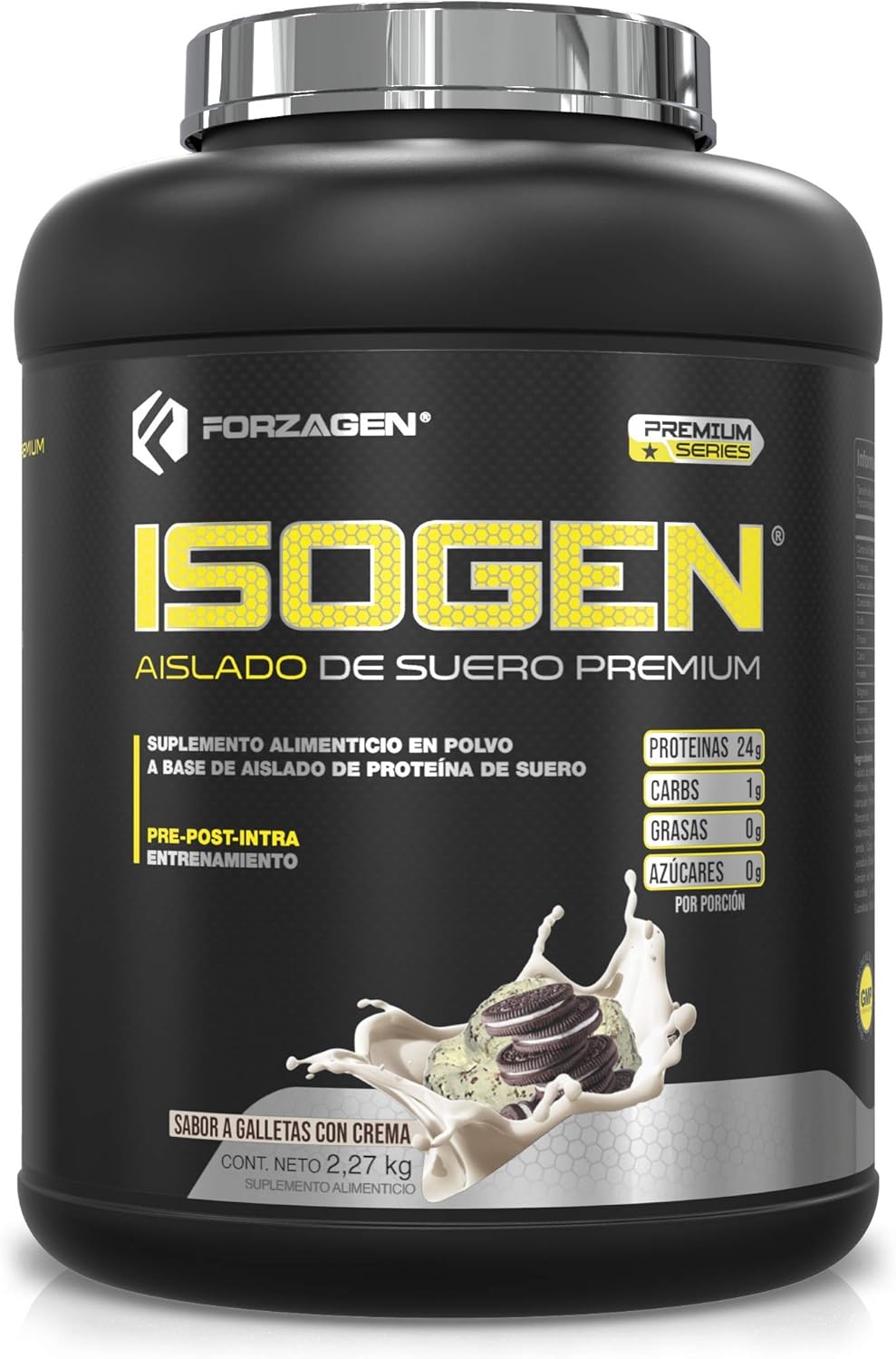 Forzagen Proteína Importada Isogen 100 Whey Protein Isolate 5 lb