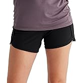 Free Fly Women's Lined Breeze Short - Moisture-Wicking Active Shorts with Sun Protection UPF 50+ and Bamboo Viscose Liner