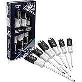 HAZET Porsche Motorsport Edition 811/6-PD Screw Driver Set 6-Piece PH Phillips and Slotted 3-Component Handle