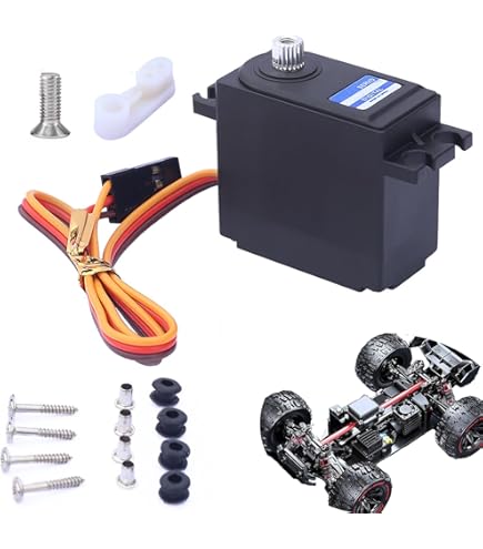 Amazon.com: ZQToday Upgrade Metal Servo Parts for MJX Hyper Go