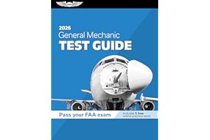 General Mechanic Test Guide 2026: Study and prepare for your aviation mechanic FAA Knowledge Exam (ASA Test Prep Series)