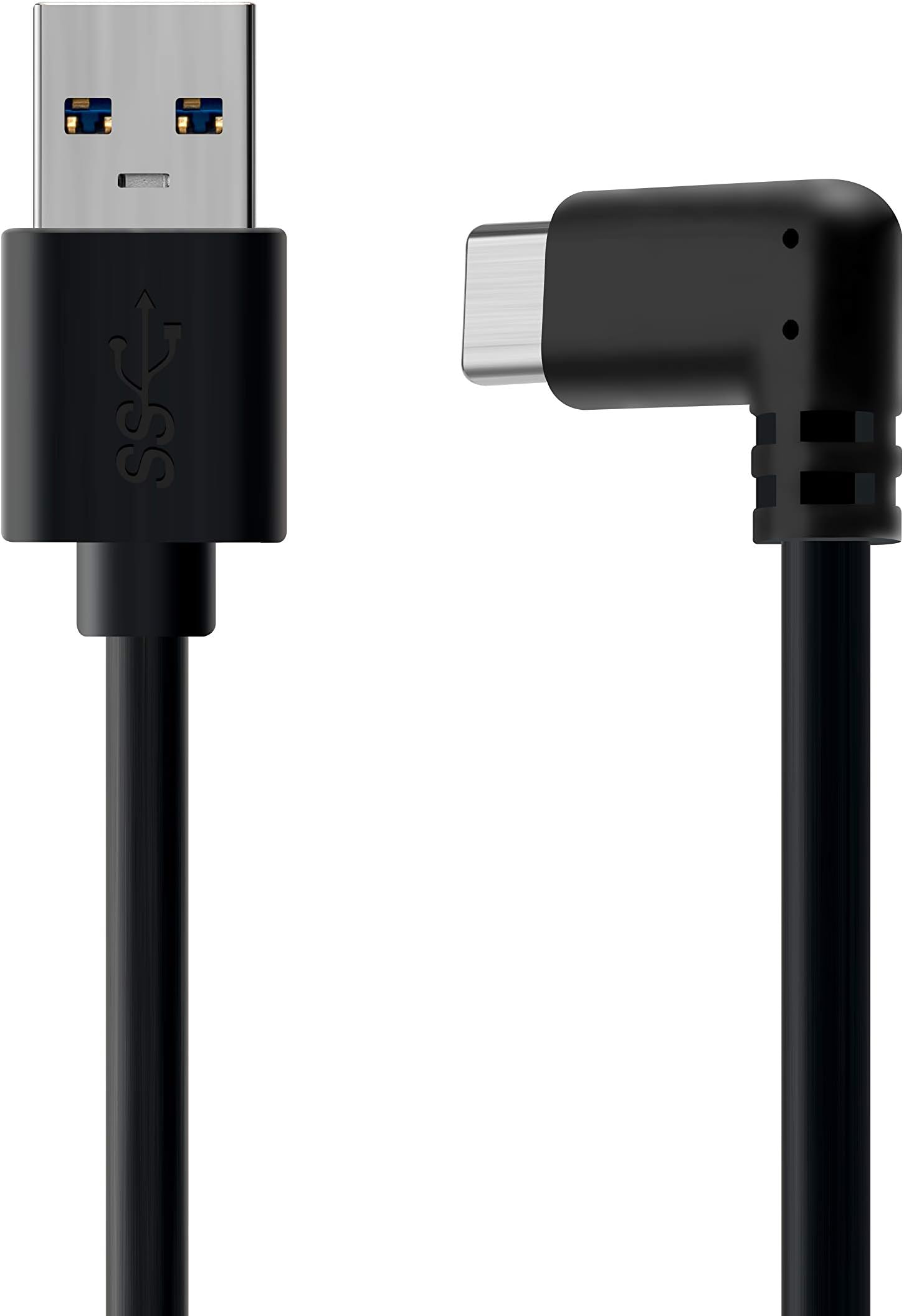 MYJK USB Type-A to USB Type-C 3.1 Gen 1 Cable 10Feet (3m) for Oculus Quest Link Compatible High Speed Data Transfer & Fast Charging (Black(10ft))