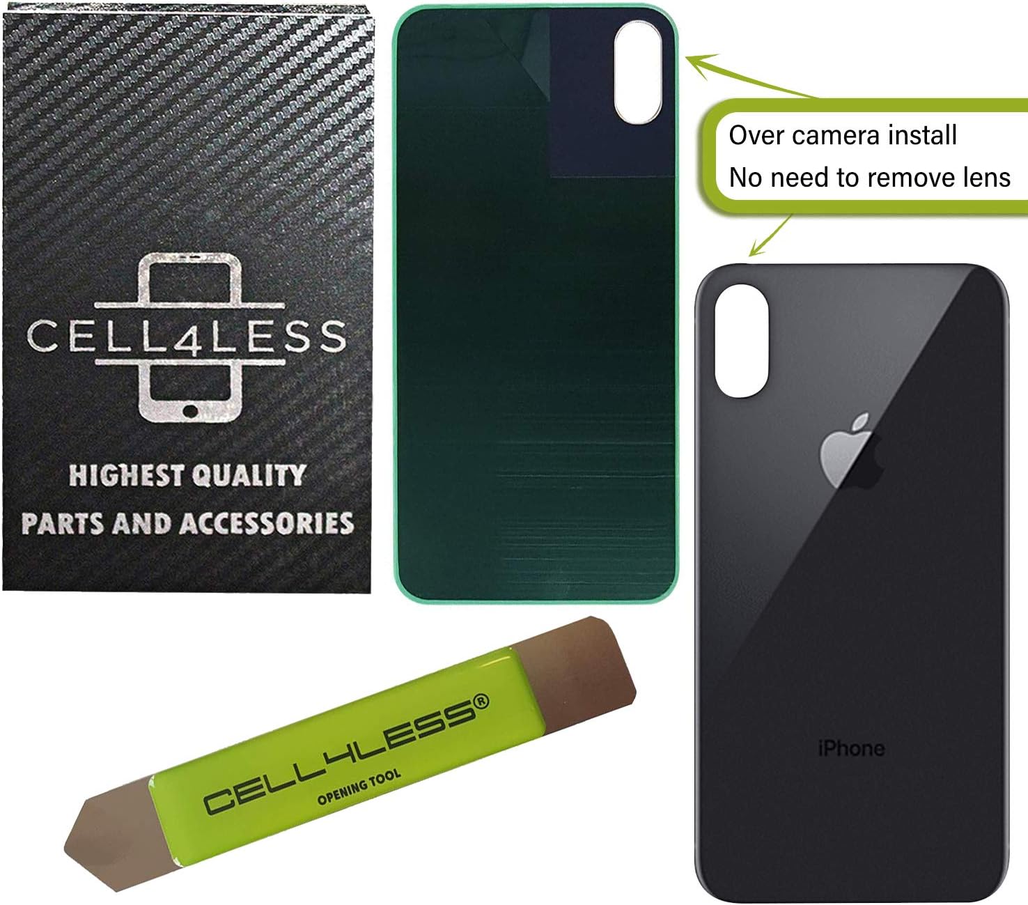 Amazon Com Cell4less Back Glass Replacement Compatible W The