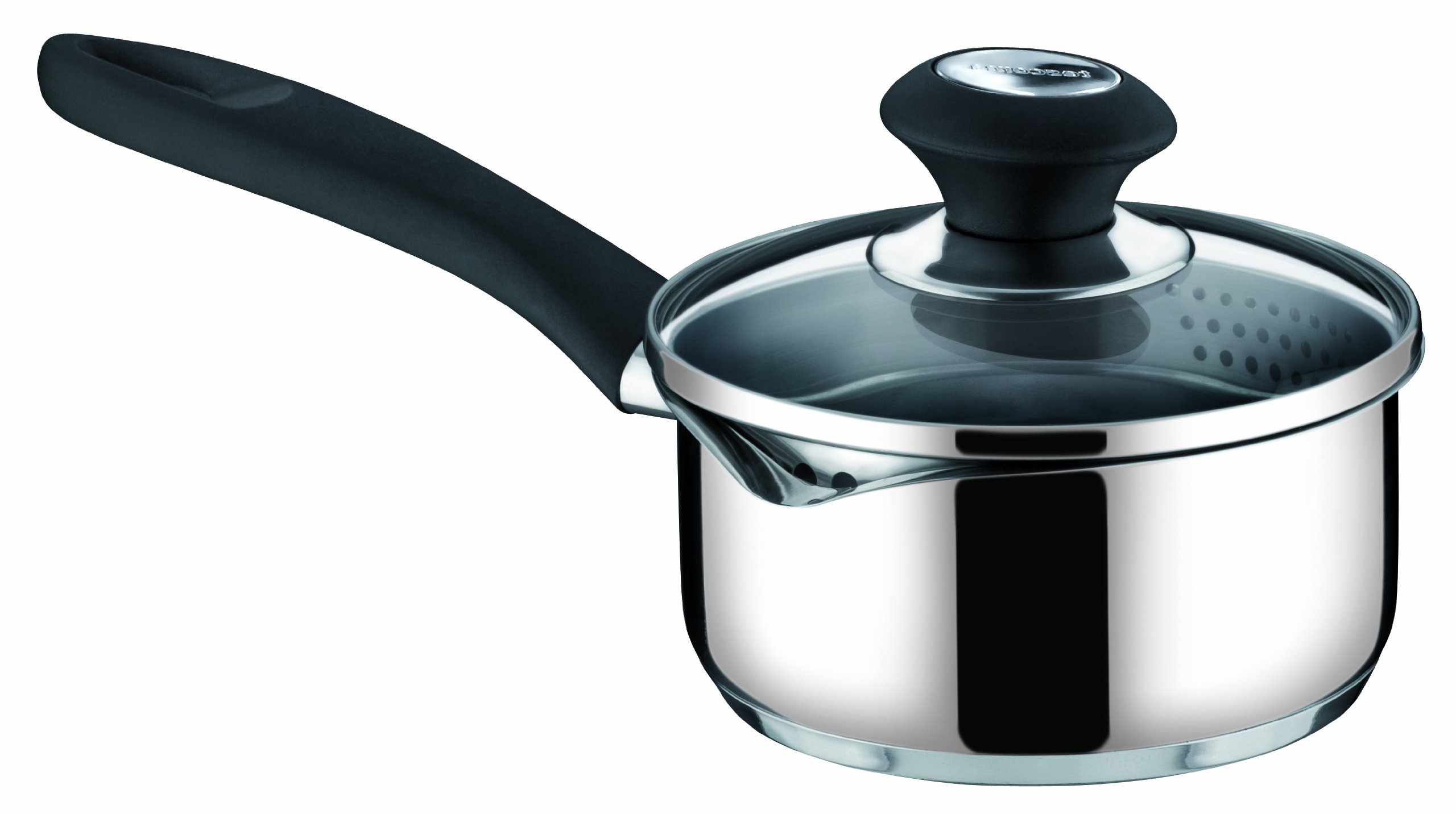 Tescoma Presto Saucepan 16 cm/ 1.25 Litre with Spout and Cover