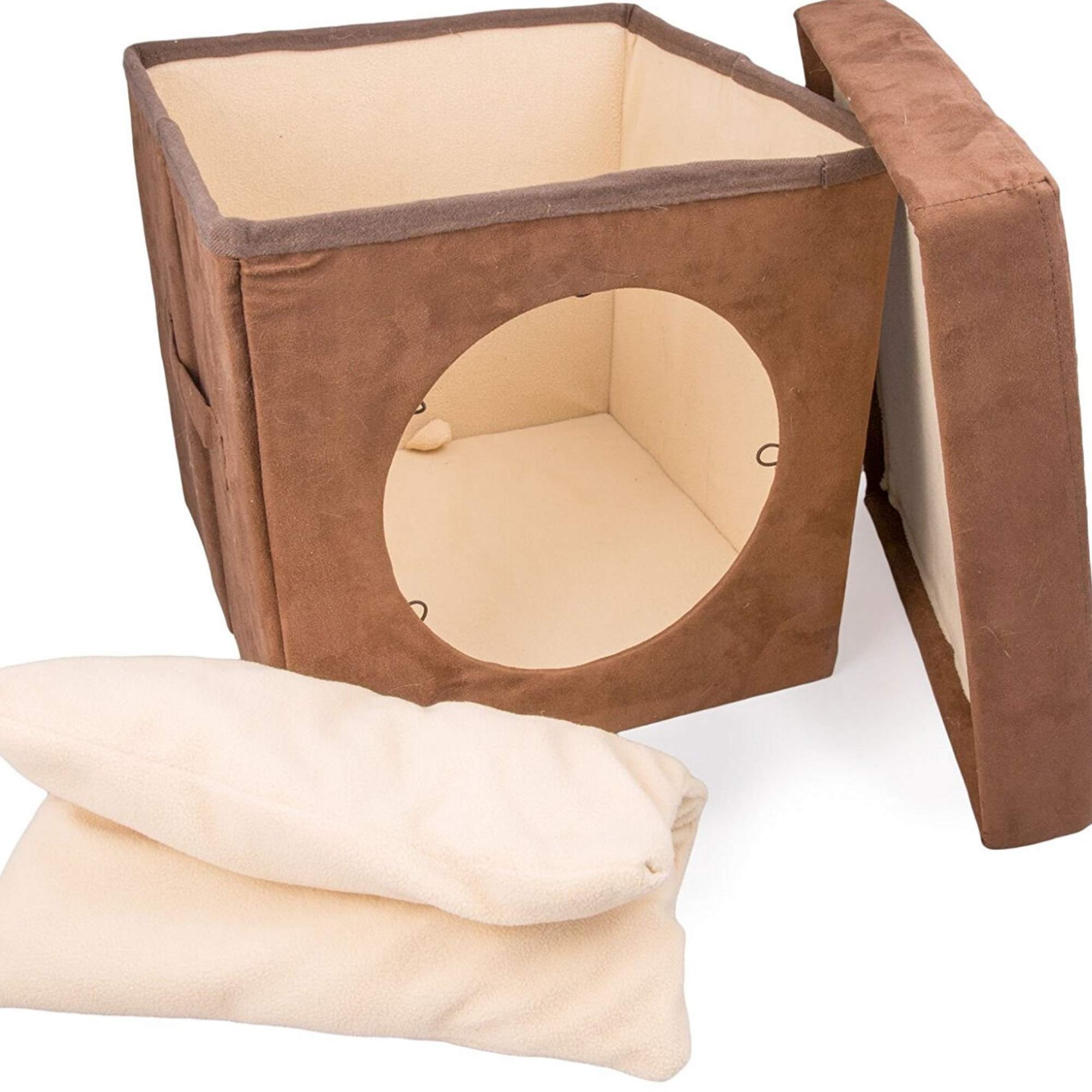 Original Ziggy DEN Cat Hideout Warm Kitten Bed Cat Hut Pet Bed, Cat