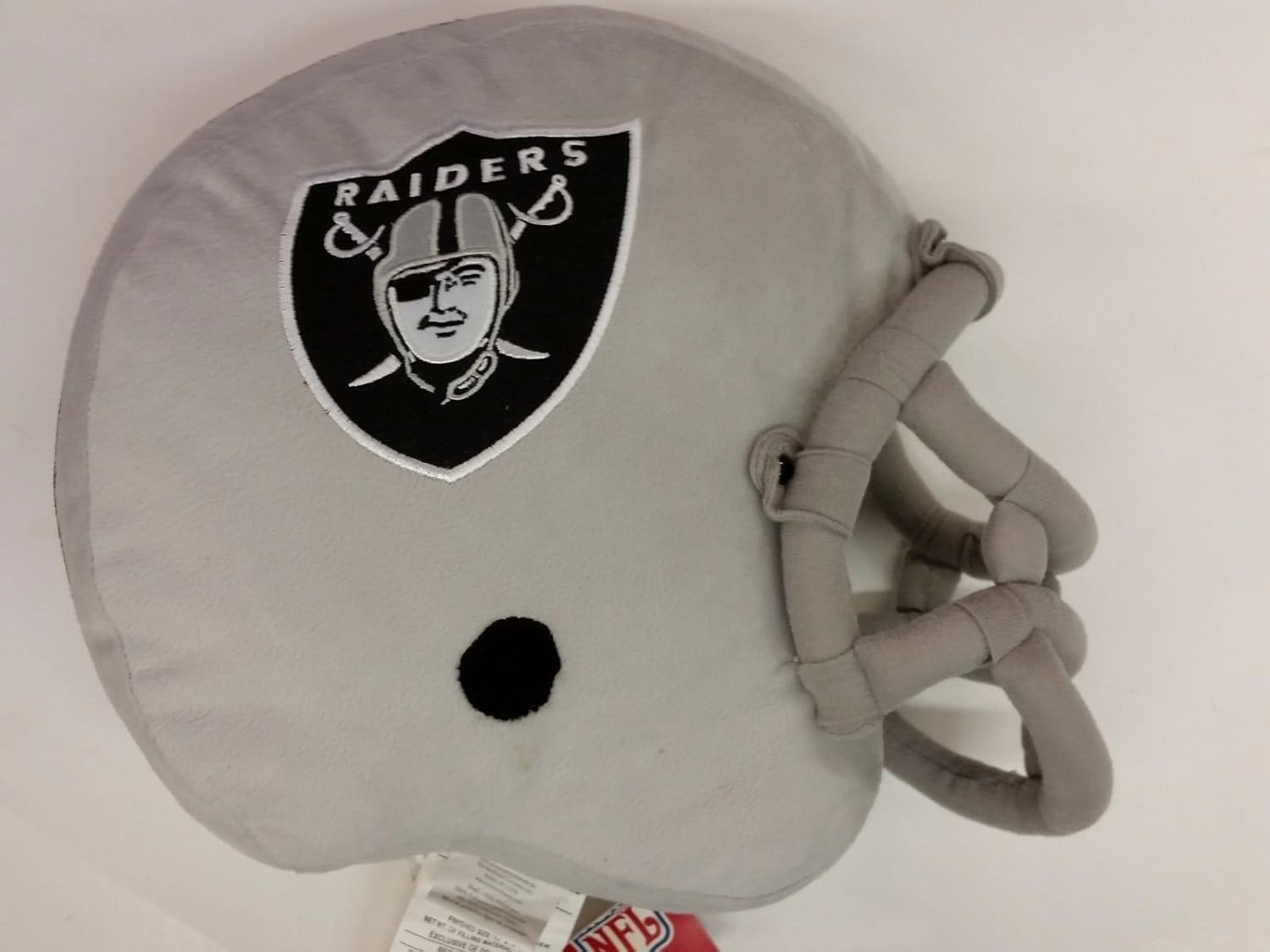 Amazon Com Oakland Raiders Helmet Shape Pillow Sports Outdoors