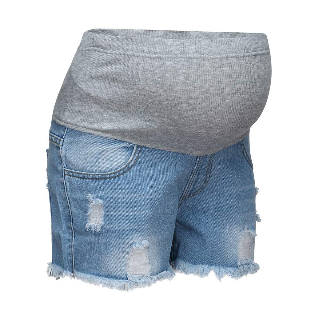 Jeans Premaman Donna Pantaloncini Donna Premaman Shorts Jeans Leggings  maternità Regolabile Ventre Banda Pantaloni TT-Premaman Pantaloncini di  Jeans in maternità Prima infanzia Abbigliamento premaman amiralebsatte.com