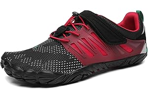 SAGUARO Womens Mens Barefoot Shoes Minimalist Trail Runner Wide Toe Box Zero Drop Outdoor Cross Training Shoe