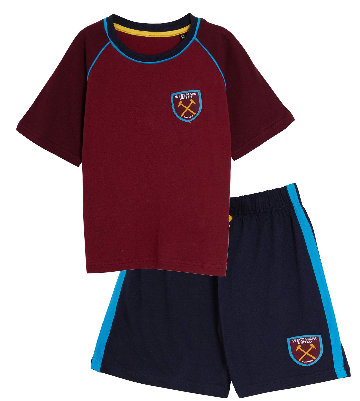 West Ham United Kids Short Pyjamas 11-12 Years