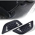 ZZDSNJ Side Steps Compatible with 2018-2023 Jeep Wrangler JL Jeep Gladiator JT 2 Door Front Door Running Boards Steel Side Steps