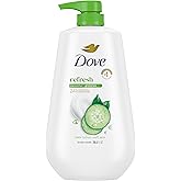 Dove Body Wash Body Wash Refresh Cucumber &amp; Green Tea 30.6 oz, Sulfate Free | Dove Cucumber &amp; Green Tea Body Wash hydrates skin for 24 hours with MicroMoisture technology and a crisp, refreshing scent.