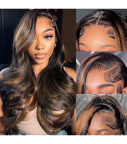 Ombre Gray Beauty Lacefront Wig 22-26 inches!! Ombre Black Gray Lace Front Wig 22-26 inches!! main image 4