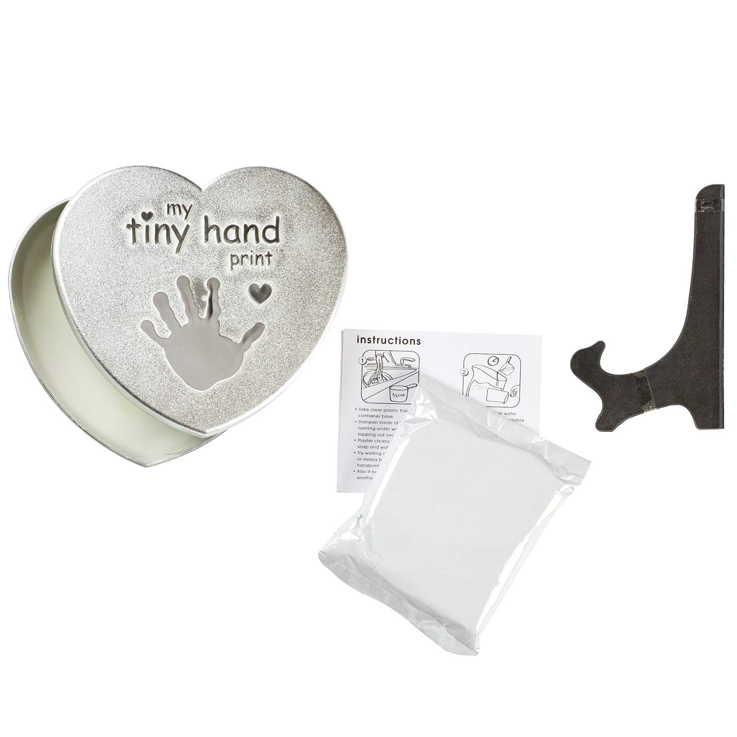 C.R. Gibson 3 Piece Baby Handprint & Footprint Kit, 6.5