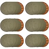 30pcs Sandpapers 8 Hole 5 inch Sanding Discs Hook and Loop 10000 Grits Wet Dry Sandpaper for Random Orbital Sander Automotive Metal Sanding Polishing