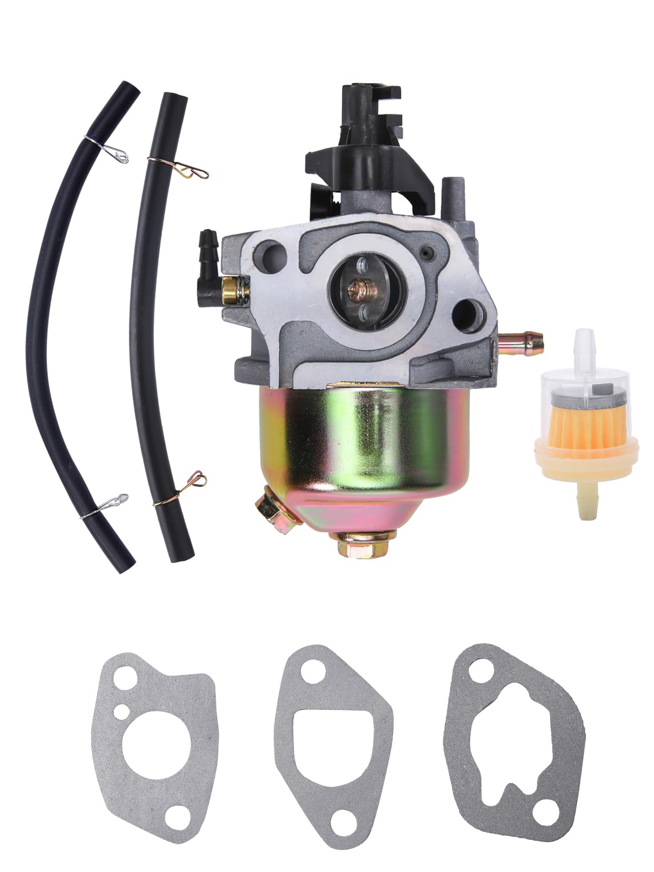 Carburettor Carb For Mountfield HP414 M411PD RS100 SP414 Lawnmower with Gasket Fuel Filter