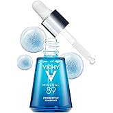 Vichy Mineral 89 Prebiotic Defense & Recovery Concentrate, Niacinamide Serum For Face, Skin Barrier Repair Seum With Antioxidants, Pore Minimizer & Hydrating Serum For Dull, Dry Skin