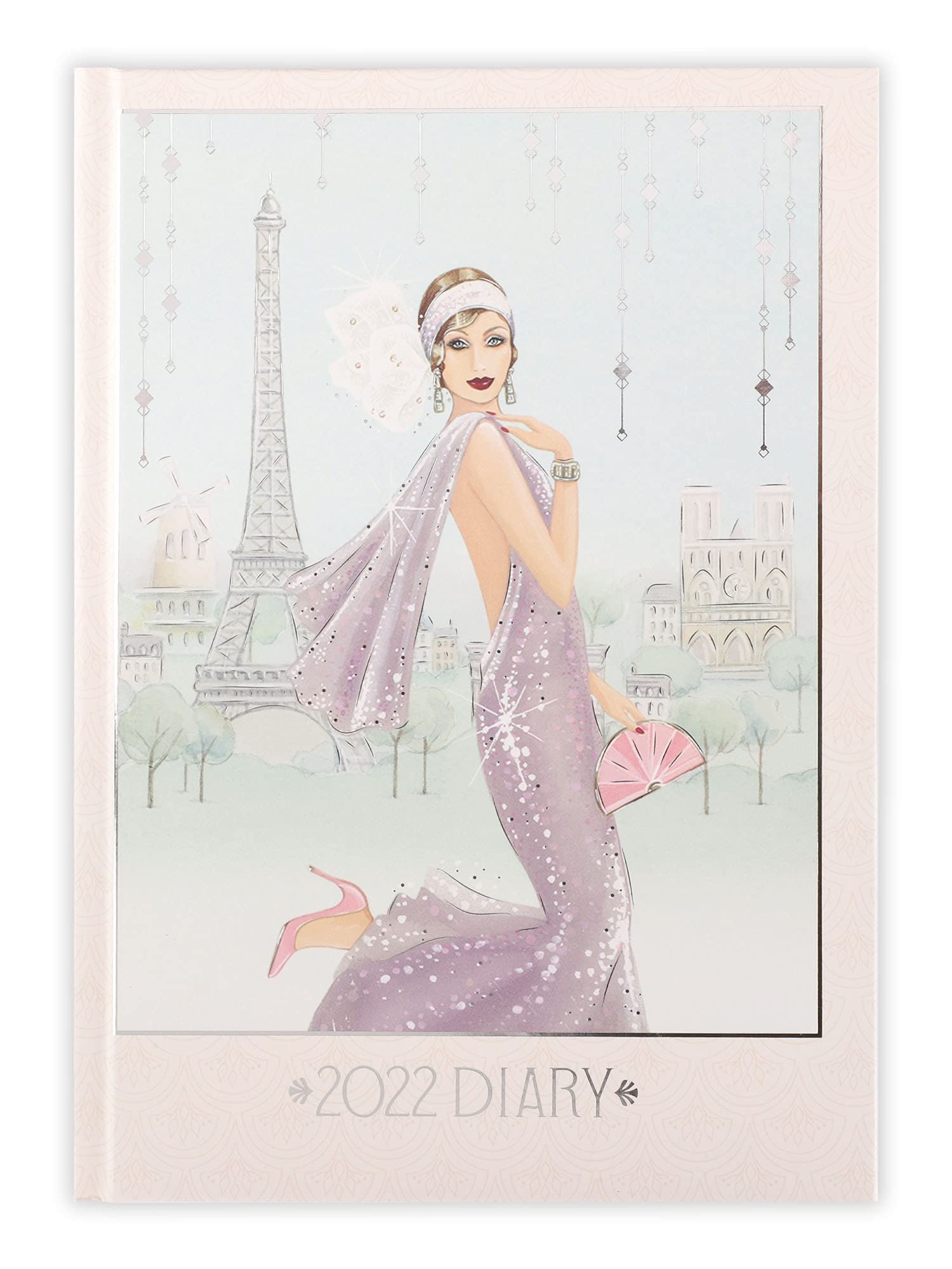 Clintons: Roaring 20s A5 Diary 2022, Multi-Coloured, 1180843