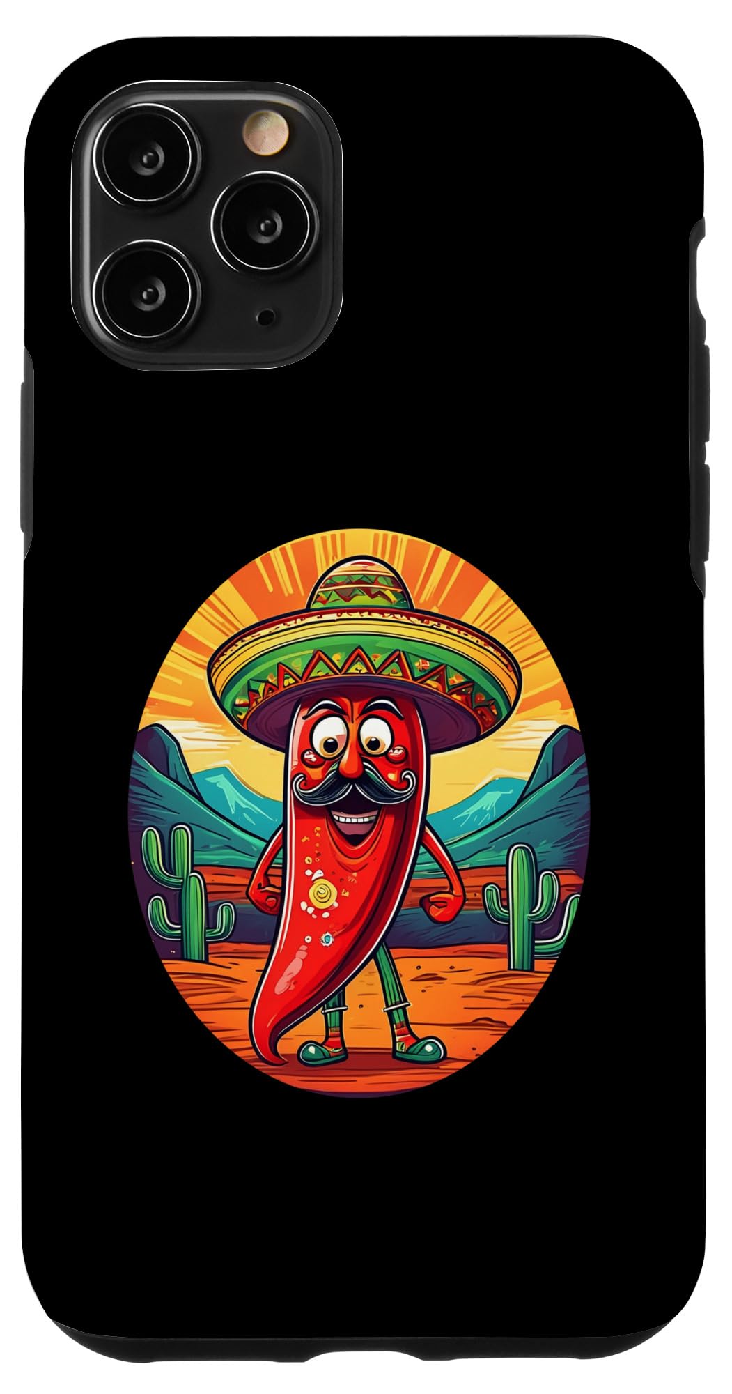 iPhone 11 Pro 5 de Mayo Party Drinko de Mayo Chili Sombrero Case