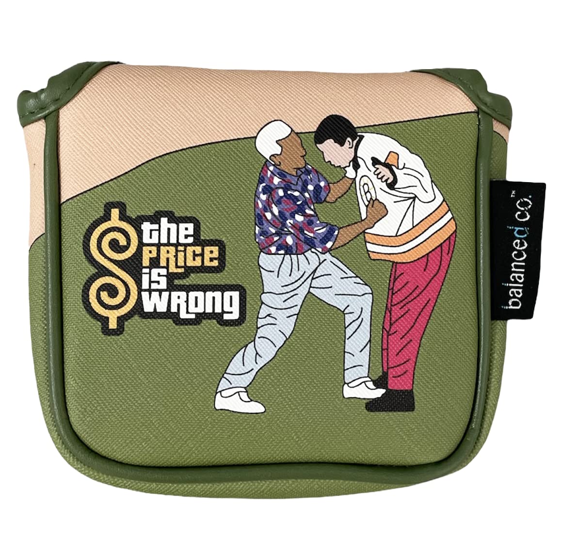 Balanced Co. Funny Golf Putter Headcover (Price is Wrong/Mallet) — image 1
