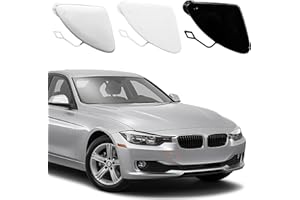 TOPUS Front Bumper Tow Hook Cover for BMW F30 F31 3 Series 320i 328i 335i 2012 2013 2014 2015 Trailer Cover Towing Eye Cap 51117293116 White