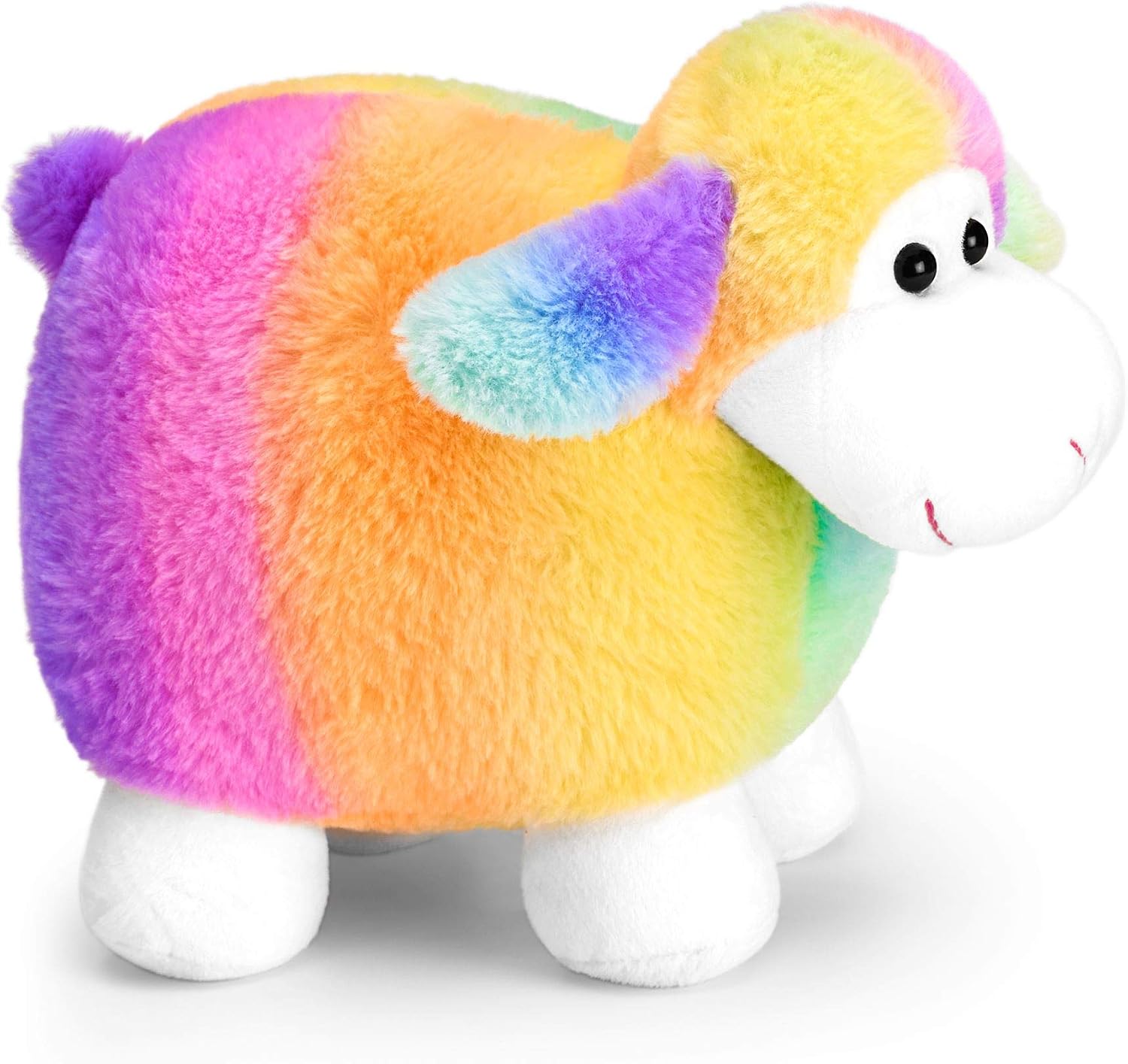 Mousehouse Gifts - Rainbow-Coloured Lamb Soft Toy, Plush Cuddly Teddy for Children, Multicolor, 27 cm - Image 5