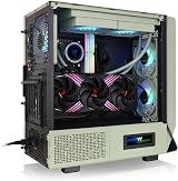 Thermaltake Ceres 300 TG ARGB Hellgrün PC Case Tempered Glass Mid Tower view 6