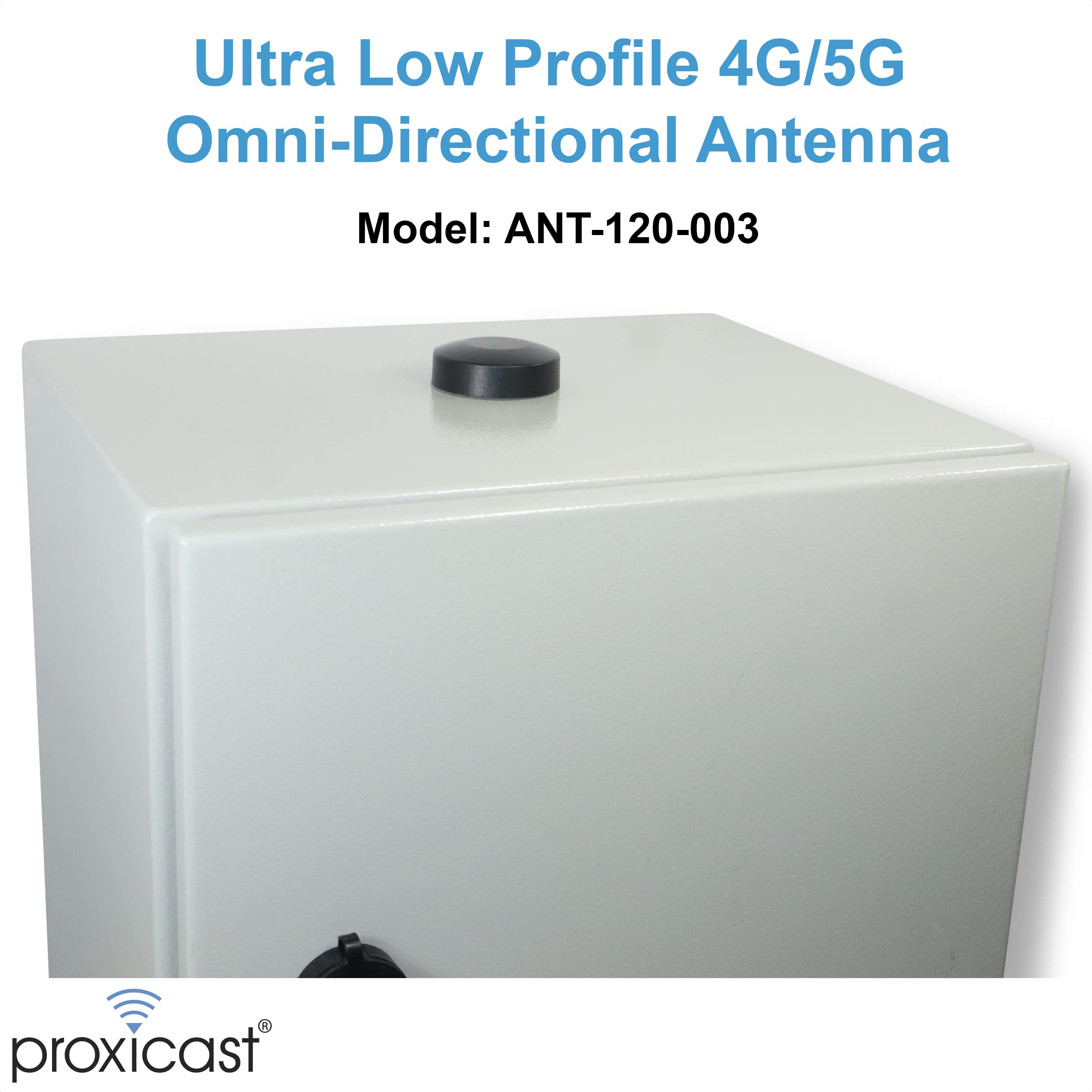 Proxicast Ultra Low-Profile 4G/LTE, 5G Omni-Directional 2 dBi Screw-Mount Antenna for Verizon, AT&T, T-Mobile (ANT-120-003)