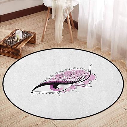 Amazon Com Bedroom Rugs Eyelash Abstract Eye With Big
