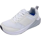 AOV Men's Wide Toe Box Walking Shoes for Standing All Day | Arch Support,Plantar Fasciitis Relief,Tennis Shoes