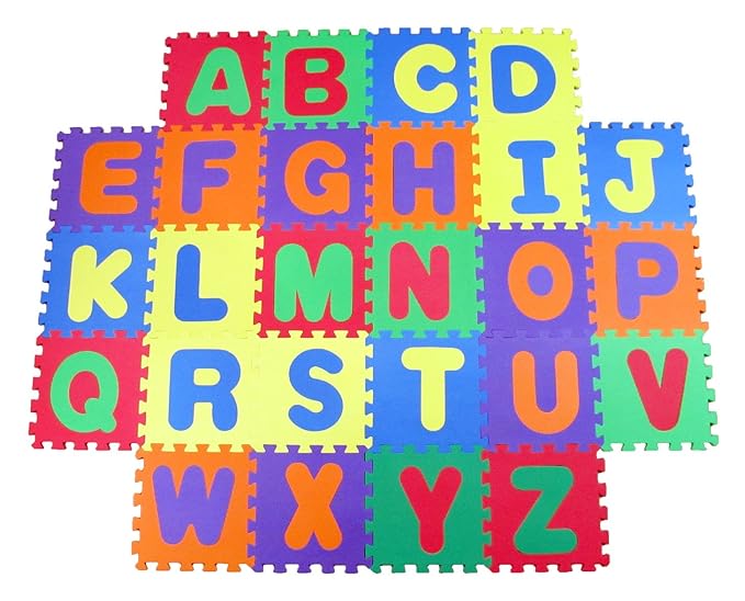 Alphabet Foam Mat This Educational Set Includes Letters From A To Z 